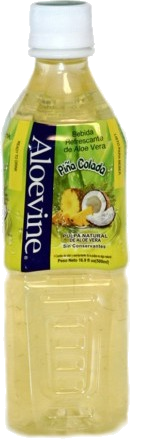 Botella Aloevine Piña Colada