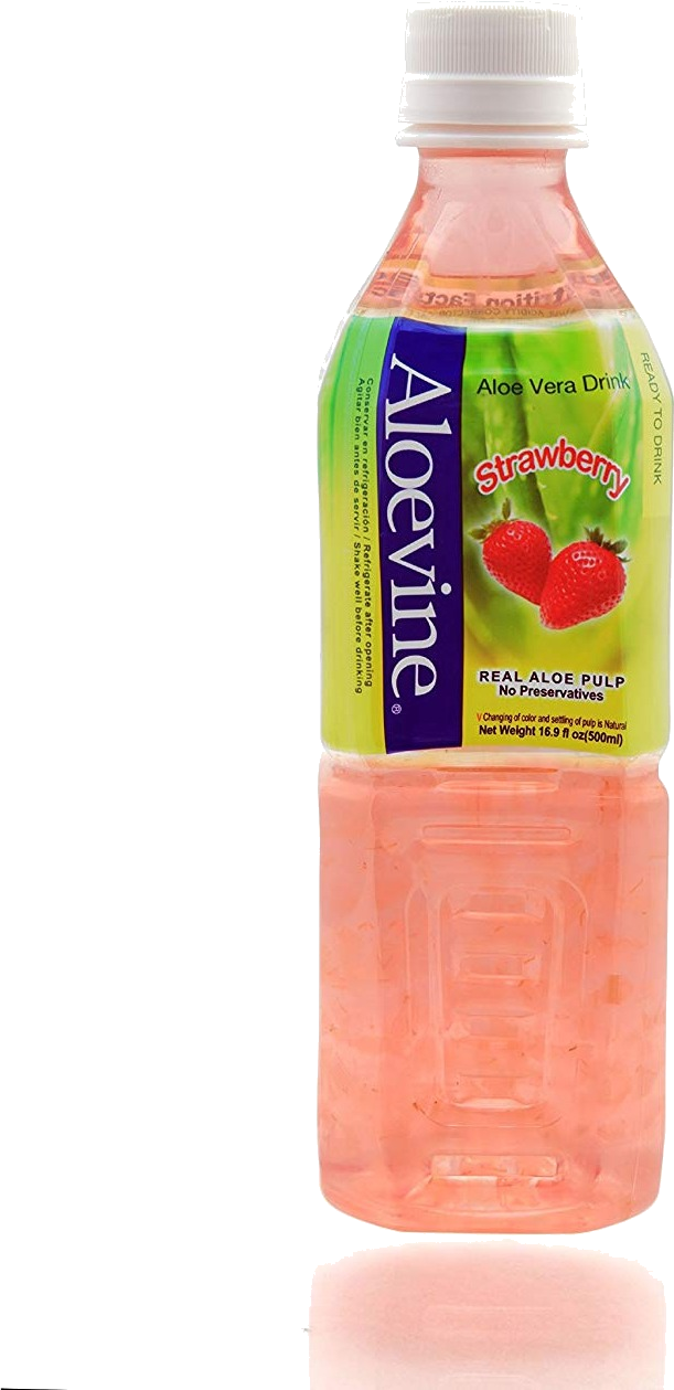 Botella Aloevine Frutilla